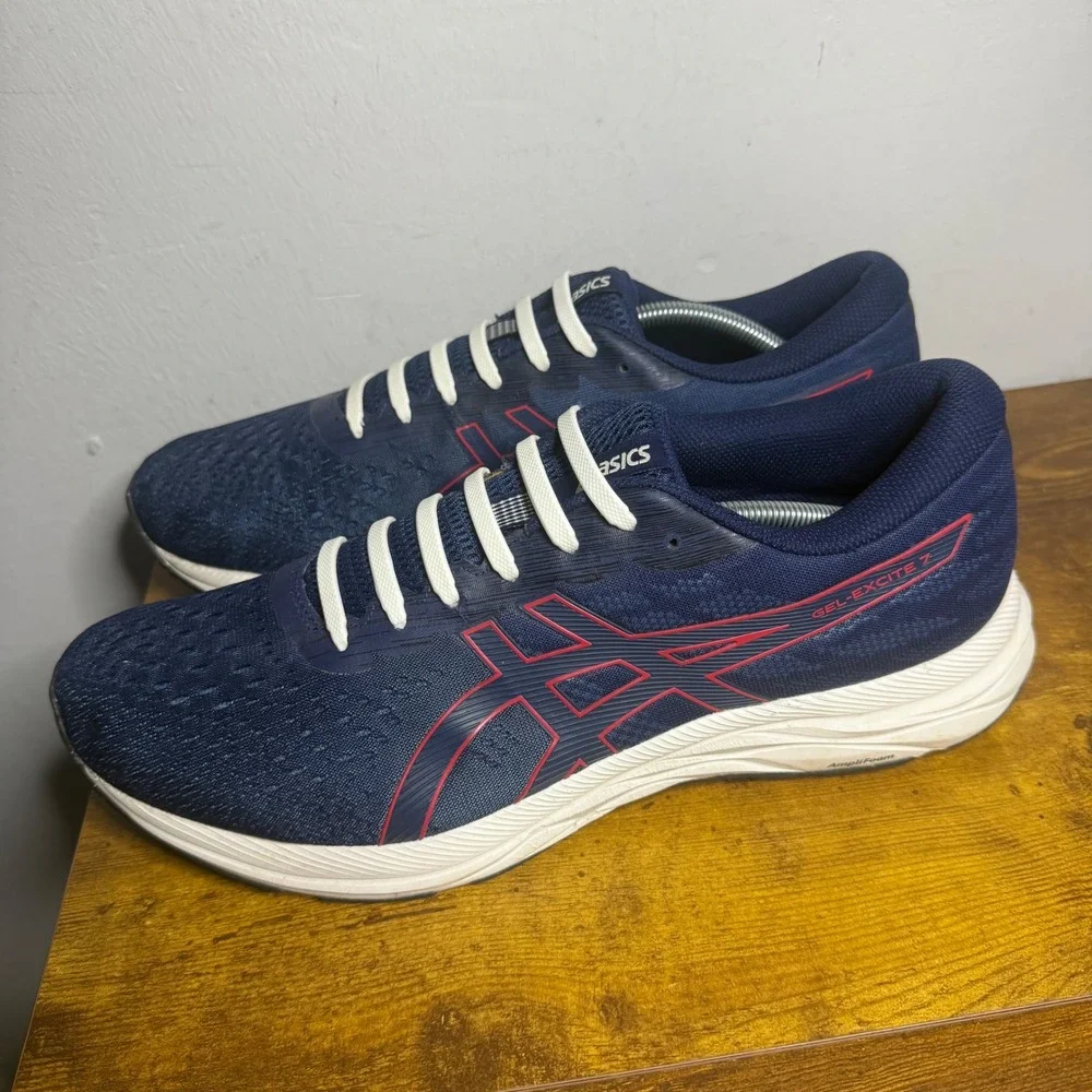 ASICS Gel-Excite 7 Running Shoes Mens Size 13 Navy Blue 1011A657